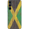 Jamaican Flag Dark Wood Galaxy A35 5G Skin