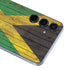 Jamaican Flag Dark Wood Galaxy A55 5G Skin