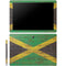 Jamaican Flag Dark Wood Galaxy Book 12in Skin