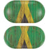 Jamaican Flag Dark Wood Galaxy Buds Plus Skin