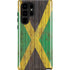Jamaican Flag Dark Wood Galaxy S25 Ultra Impact Case