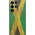 Jamaican Flag Dark Wood Galaxy S25 Ultra Skin
