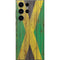 Jamaican Flag Dark Wood Galaxy S24 Ultra Skin