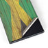 Jamaican Flag Dark Wood Galaxy S24 Ultra Skin