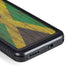 Jamaican Flag Dark Wood Galaxy S24 Waterproof Case