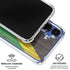 Jamaican Flag Dark Wood Galaxy S25 Clear Case