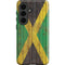 Jamaican Flag Dark Wood Galaxy S26 Plus Impact Case