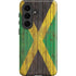 Jamaican Flag Dark Wood Galaxy S26 Plus Impact Case