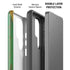 Jamaican Flag Dark Wood Galaxy S26 Ultra Impact Case