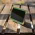 Jamaican Flag Dark Wood Google Home Hub Skin