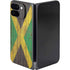 Jamaican Flag Dark Wood Google Pixel 9 Pro Fold Skin