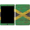 Jamaican Flag Dark Wood iPad Skins