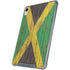 Jamaican Flag Dark Wood iPad 11th Gen (2025) Clear Case