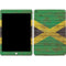 Jamaican Flag Dark Wood Apple iPad Skin
