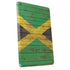 Jamaican Flag Dark Wood Apple iPad Skin