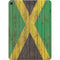 Jamaican Flag Dark Wood Apple iPad Air Skin