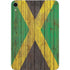 Jamaican Flag Dark Wood Apple iPad Mini Skin