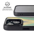 Jamaican Flag Dark Wood iPhone 13 Kickstand Case