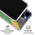 Jamaican Flag Dark Wood iPhone 15 Clear Case