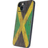 Jamaican Flag Dark Wood iPhone 15 Skin