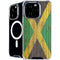 Jamaican Flag Dark Wood iPhone 16 Pro MagSafe Case