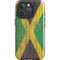 Jamaican Flag Dark Wood iPhone 16 Pro Max Magsafe Impact Case