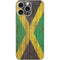 Jamaican Flag Dark Wood iPhone 16 Pro Max Skin