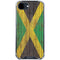 Jamaican Flag Dark Wood iPhone 16e Clear Case