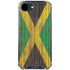 Jamaican Flag Dark Wood iPhone 16e Clear Case