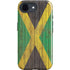 Jamaican Flag Dark Wood iPhone 16e Impact Case