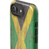 Jamaican Flag Dark Wood iPhone 16e Impact Case
