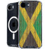 Jamaican Flag Dark Wood iPhone 16e MagSafe Case
