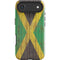 Jamaican Flag Dark Wood iPhone 17 Air Impact Case