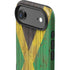 Jamaican Flag Dark Wood iPhone 17 Air Impact Case
