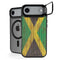 Jamaican Flag Dark Wood iPhone 17 Air Kickstand Case