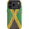 Jamaican Flag Dark Wood iPhone 17 Pro Max Magsafe Impact Case