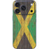 Jamaican Flag Dark Wood iPhone 17 Pro Max Skin