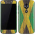 Jamaican Flag Dark Wood Moto E5 Play Skin