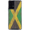 Jamaican Flag Dark Wood Moto G Power 5G (2024) Clear Case