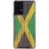 Jamaican Flag Dark Wood Moto G Power 5G (2024) Clear Case