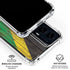 Jamaican Flag Dark Wood Moto G Power 5G (2024) Clear Case