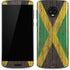 Jamaican Flag Dark Wood Moto G6 Skin