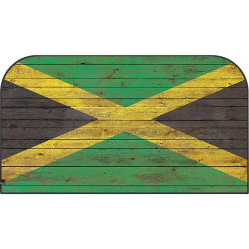 Jamaican Flag Dark Wood Nintendo Switch 2 (2025) with Joy-Con Skin