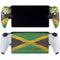Jamaican Flag Dark Wood PlayStation Portal Remote Player Skin