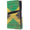 Jamaican Flag Dark Wood PS5 Pro Disk Console Skin