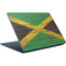 Jamaican Flag Dark Wood Surface Laptop Skin