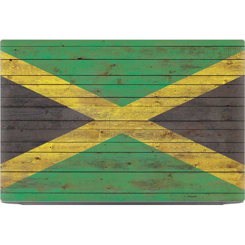 Jamaican Flag Dark Wood Dell XPS Skin