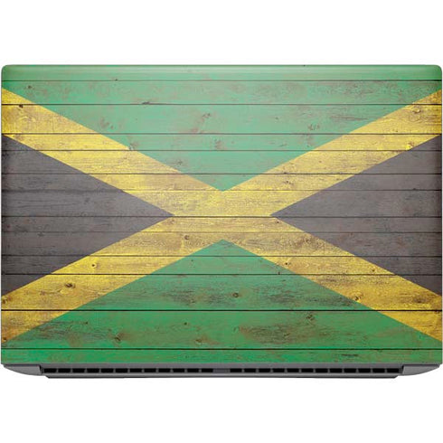 Jamaican Flag Dark Wood HP ZBook Fury 16 G10 Skin