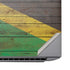 Jamaican Flag Dark Wood HP ZBook Fury 16 G10 Skin