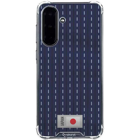 Japan Soccer Flag Galaxy A36 5G Clear Case